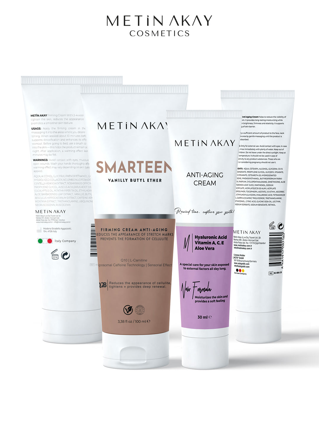Çift Etkili Bakım Seti – Sıkılaştırıcı + Anti-Aging Nemlendirici