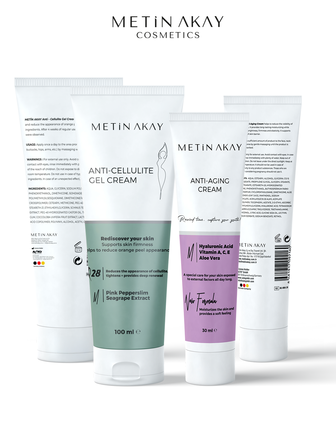 Pürüzsüz & Gençlik Seti – Selülit Karşıtı + Anti-Aging Bakım