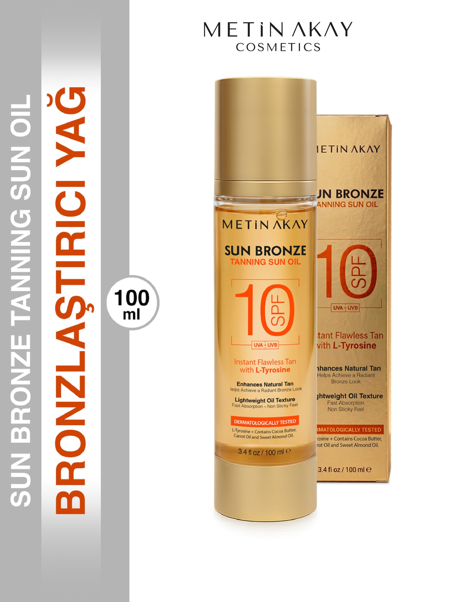 SUN BRONZE TANNING SUN OİL-Bronzlaştırıcı Yağ 100 ml