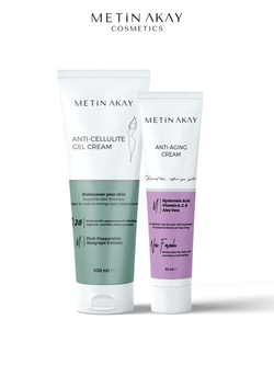 Pürüzsüz & Gençlik Seti – Selülit Karşıtı + Anti-Aging Bakım