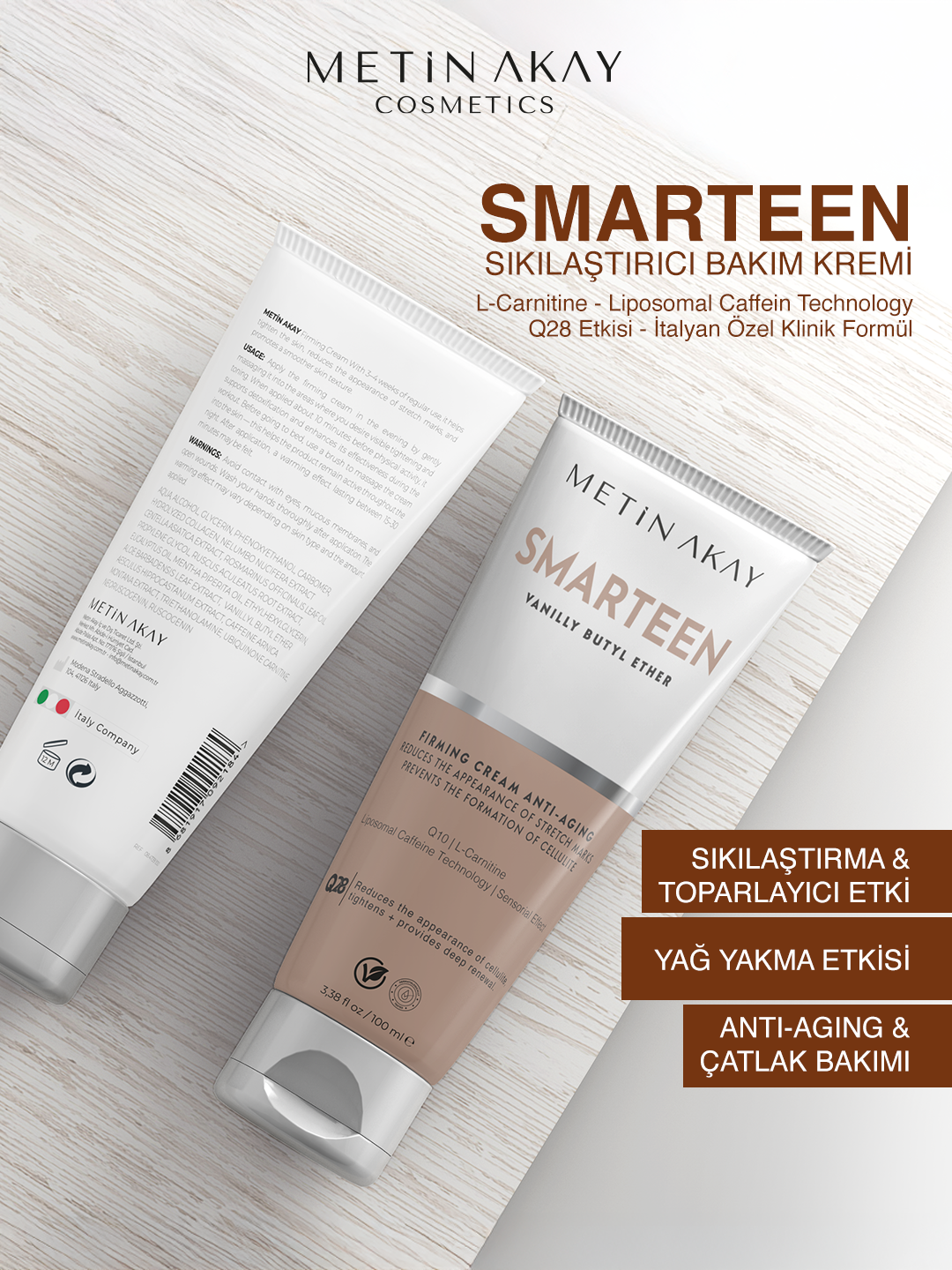 Sıkılaştırıcı Çatlak Kremi – Q10 & Smarteen